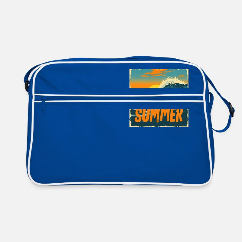 Summer Surf – Retro Wave Ride! Retro Tasche