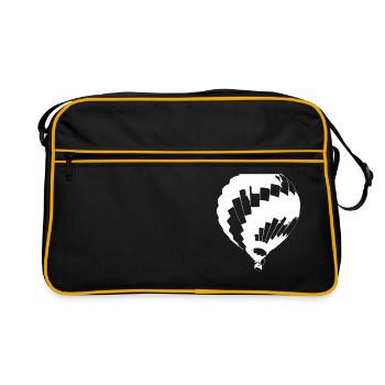 Ballon - Sac Retro - noir/or - Devant