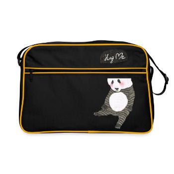 Hug Me - Sac Retro - noir/or - Devant
