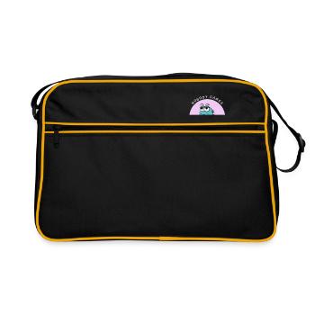 Nobody Cares - Retro Bag - black/gold - Front