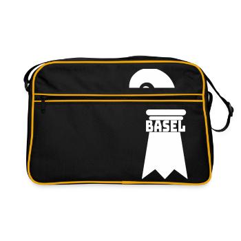 Baslerstab - Retro Bag - black/gold - Front