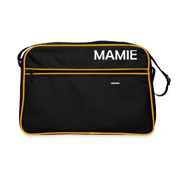 Mamie d'enfer - Sac Retro - noir/or - Devant