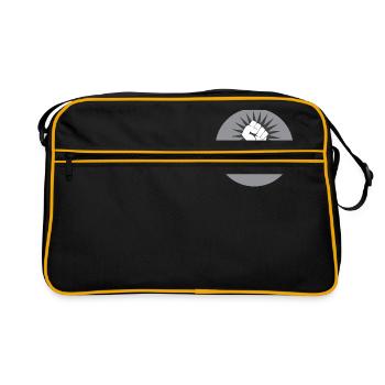 Raise Your Fist - Retro Bag - black/gold - Front