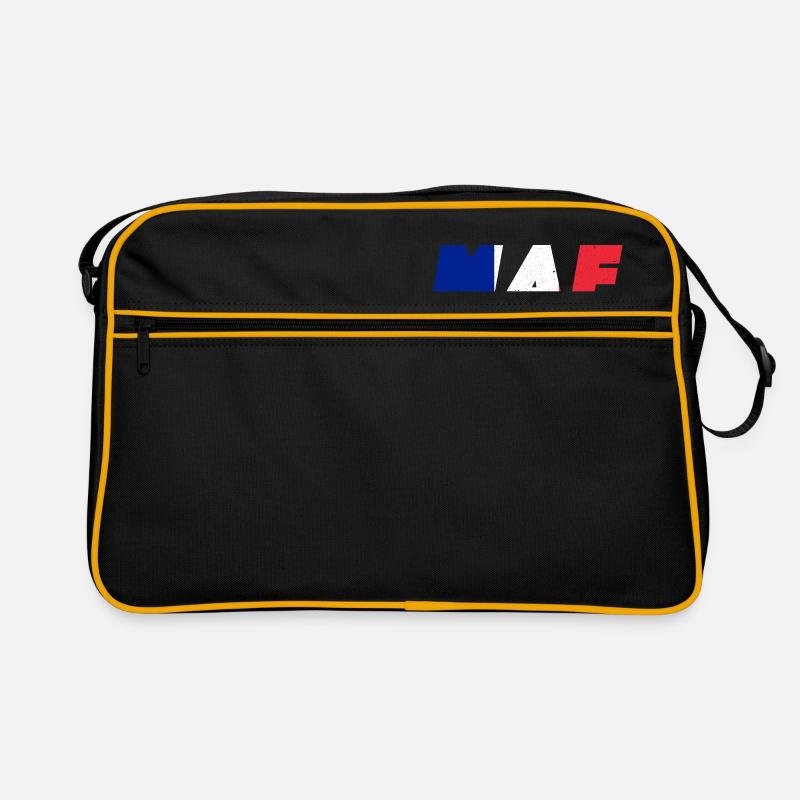 MAF Drapeau drapeau Saint-Martin Caraïbe idée cadeau Sac Retro