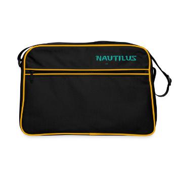 NAUTILE - Sac Retro - noir/or - Devant