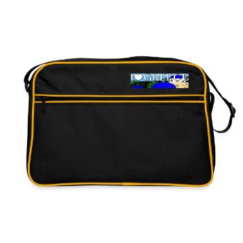 greece Greece Santorini - Retro Bag - black/gold - Front