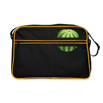 Watermelon - Retro Bag - black/gold - Front
