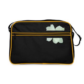 Fleur, Flower - Sac Retro - noir/or - Devant