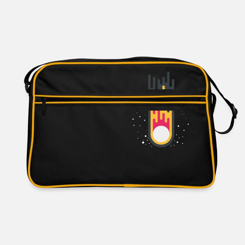Meteor | Flat Design Retro Tasche