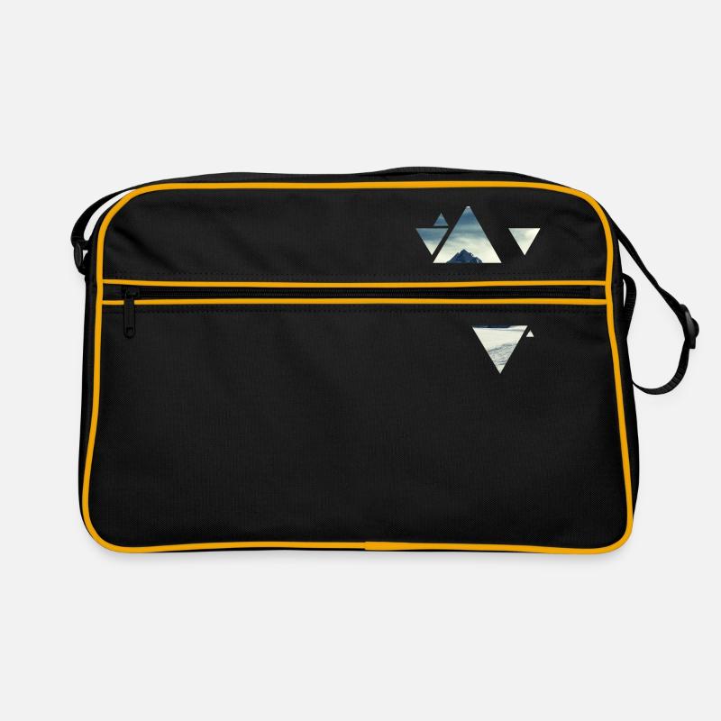 Montain Geometrie Retro Tasche