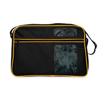 Raven - Retro Bag - black/gold - Front