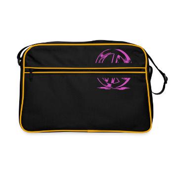 Peace and Love - Sac Retro - noir/or - Devant