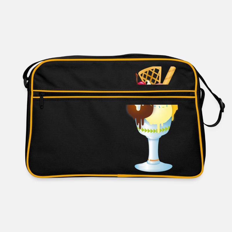Eiscreme Retro Tasche