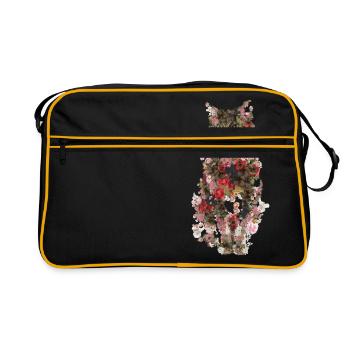 Kitty kitty vintage - Sac Retro - noir/or - Devant