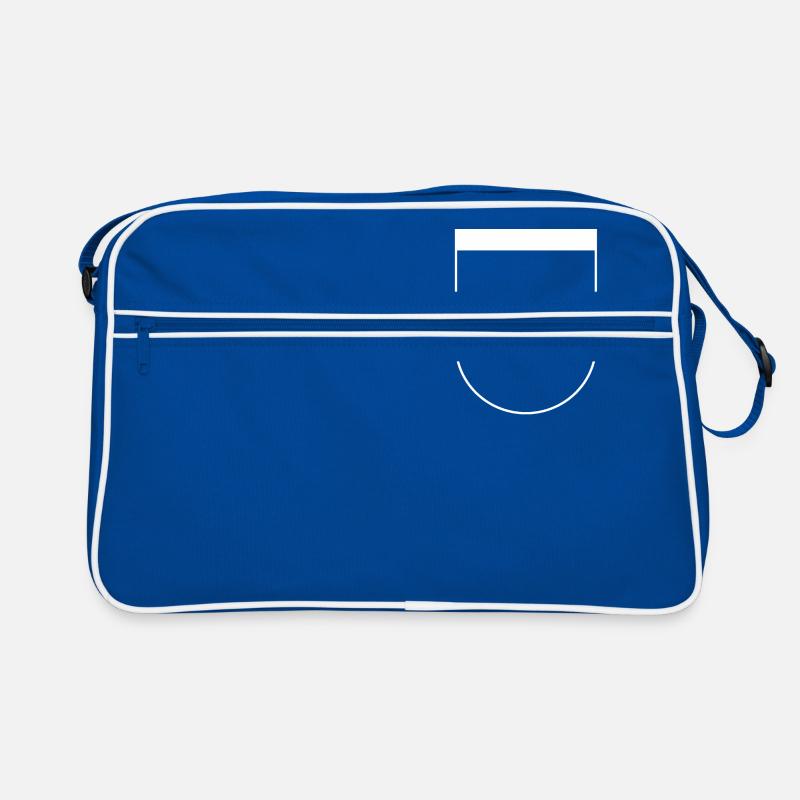 Blason blanc Sac Retro