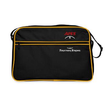 Singes ensemble fort // Singes ensemble fort 2 - Sac Retro - noir/or - Devant