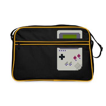 Console - Sac Retro - noir/or - Devant