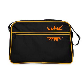 Sun - Retro Bag - black/gold - Front