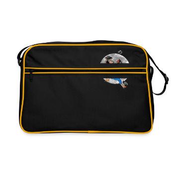 Flexibility - Climbing T-Shirt - Retro Bag - black/gold - Front