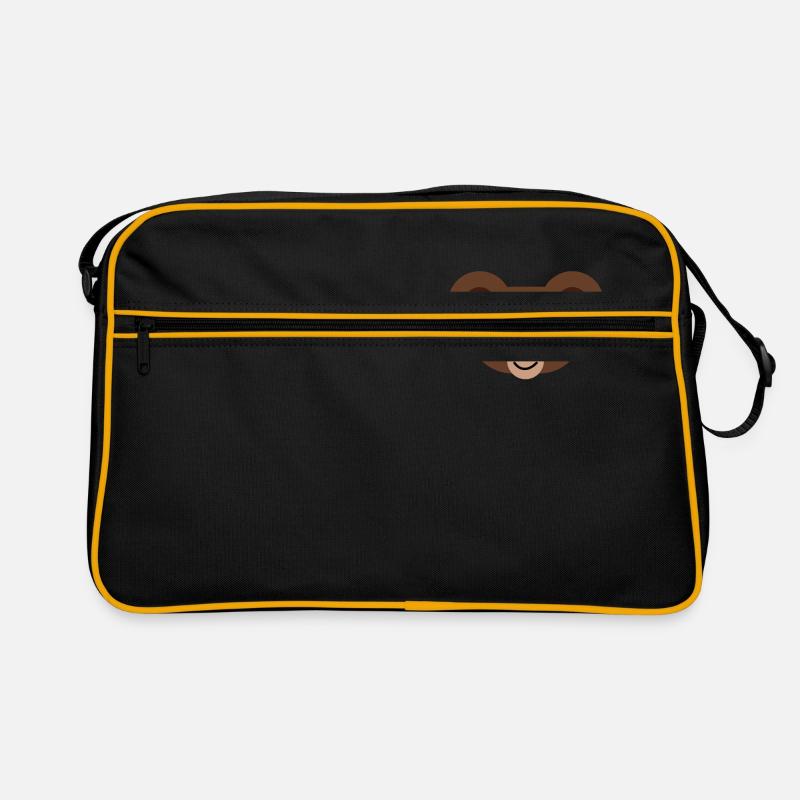Bear Bear - Retro Bag - black/gold