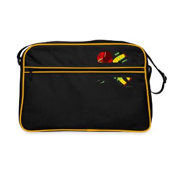 Completely detached - Retro Bag - black/gold - Front