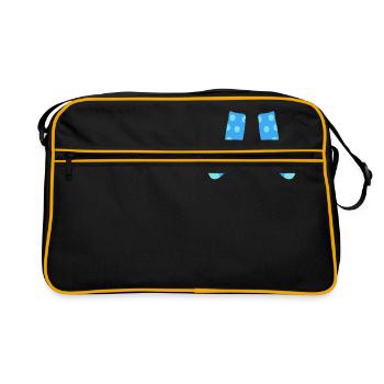 Socks - Retro Bag - black/gold - Front