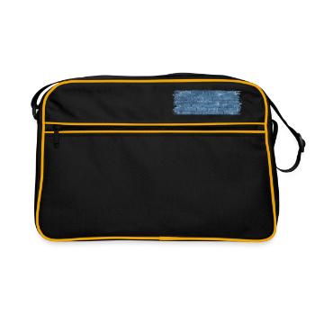 The Wall Pattern - Oil Painting - Retro Bag - black/gold - Front