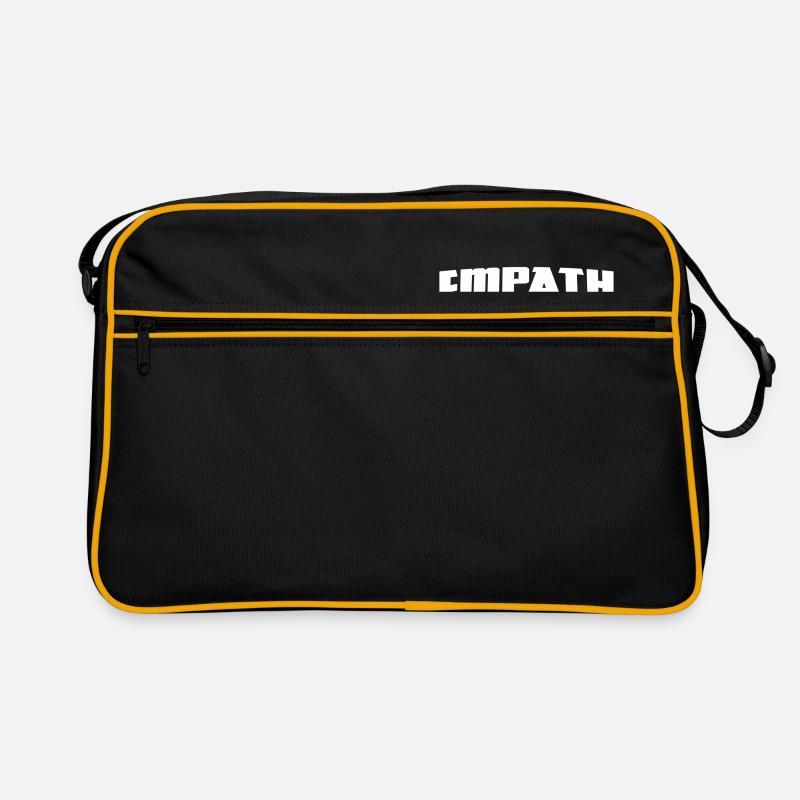 Empath white - Retro Bag - black/gold