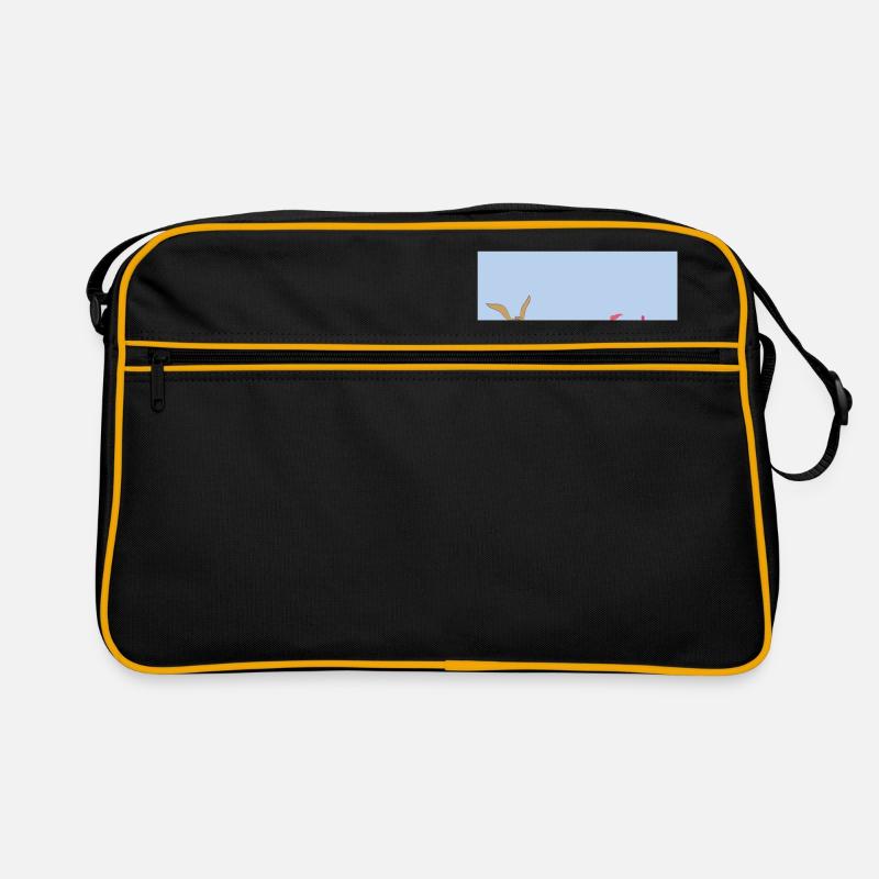 Happy easter - Retro Bag - black/gold
