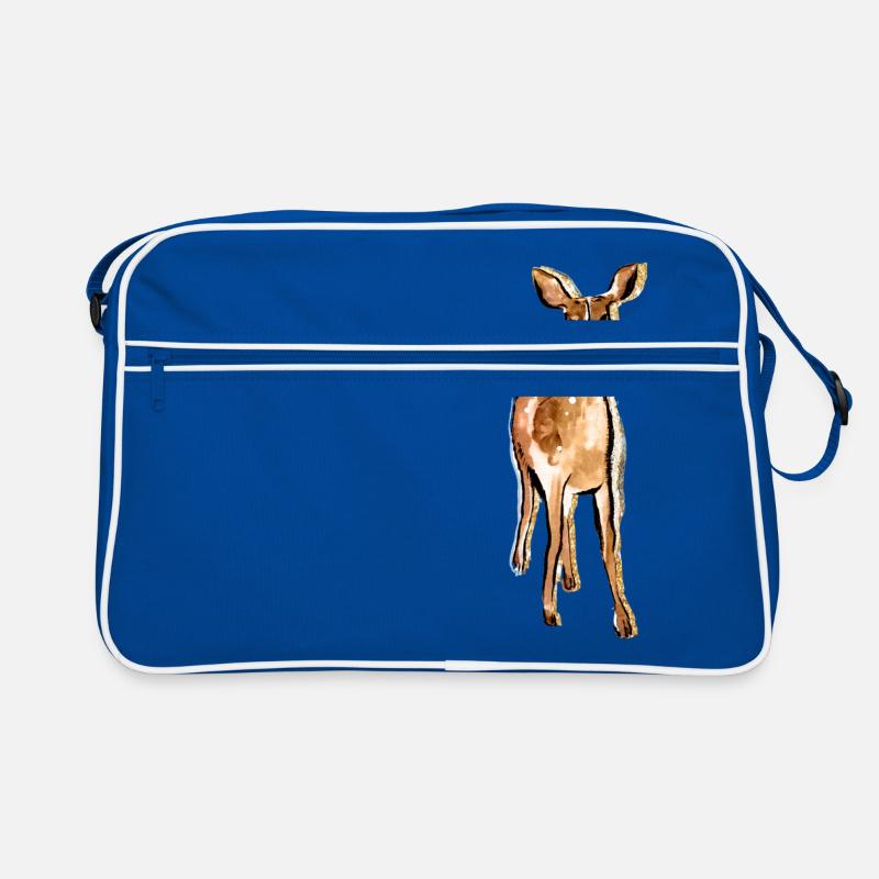 Cute Hand-drawn Deer Retro Bag