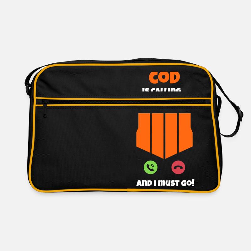 CoD is calling and I must go call Duty Geschenk Sac Retro
