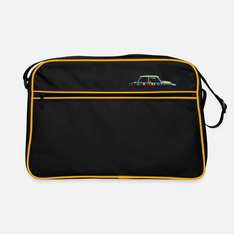 Trabant - Retro Tasche - Schwarz/Gold