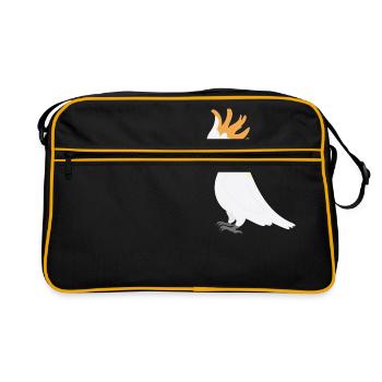 Cacatoès - Sac Retro - noir/or - Devant