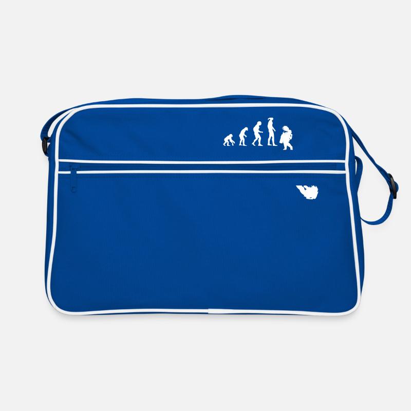 Idée d'évolution: développement des femmes en plongeuses Sac Retro