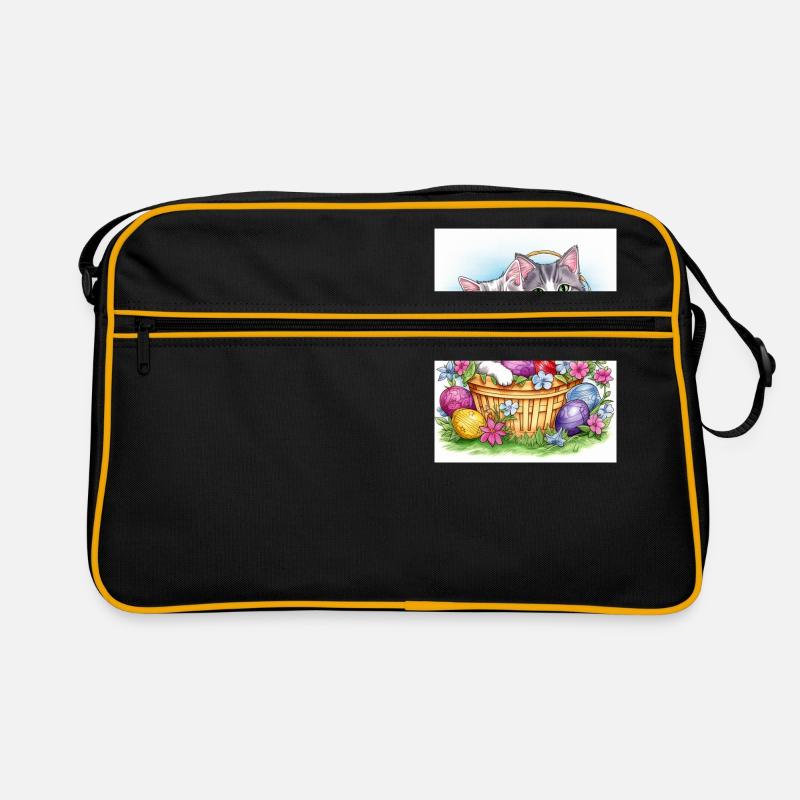 Sweet easter Cats Retro Tasche