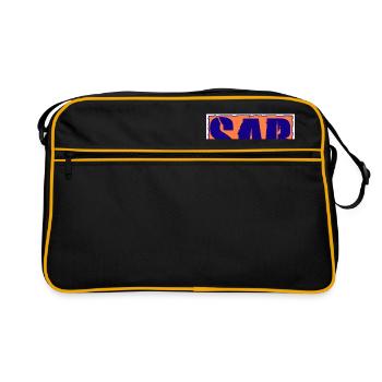 BELL SAR 4 - Sac Retro - noir/or - Devant