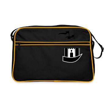 Castle - Retro Bag - black/gold - Front