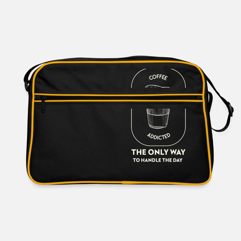 Accro au café Sac Retro