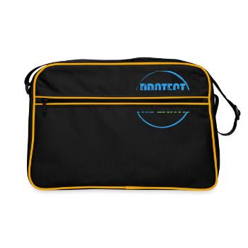 Protect the planet - Retro Bag - black/gold - Front