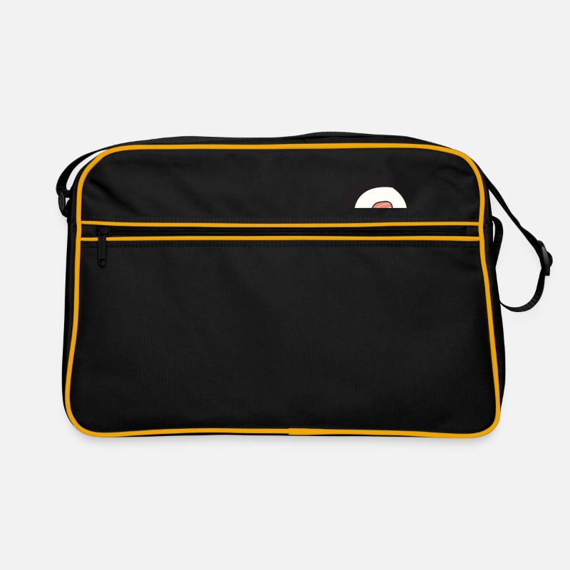 Maki roll - Retro Tasche - Schwarz/Gold