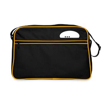bulle - Sac Retro - noir/or - Devant