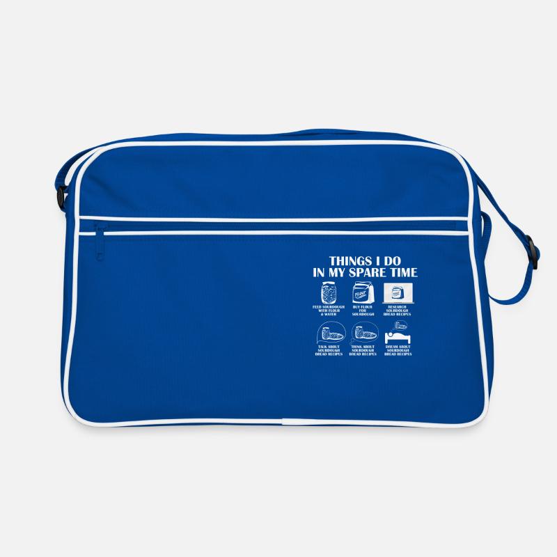 Baking Baker Sourdough Bread Master Retro Bag