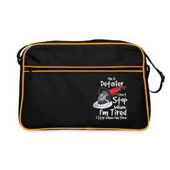 Auto Detailing Car Detailer - Retro Bag - black/gold - Front