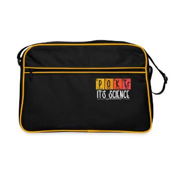 Poker Tableau périodique Éléments Élément chimique - Sac Retro - noir/or - Devant