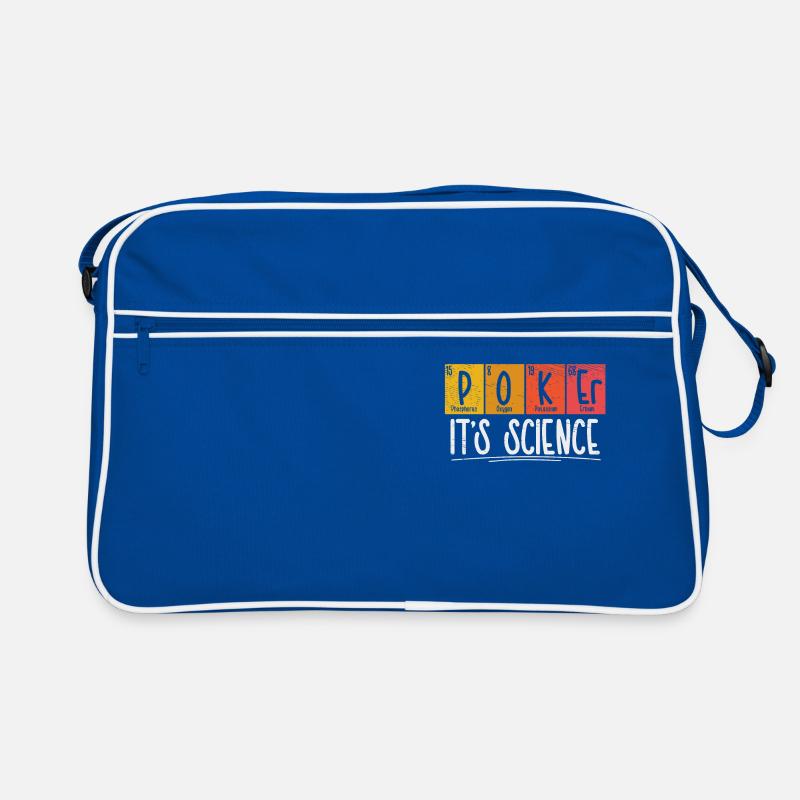 Poker Periodensystem Elemente Chemisches Element Retro Tasche