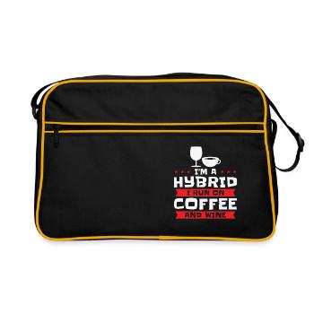 Coffee Wine Hybrid Alcohol Coffee Addict - Retro Bag - black/gold - Front