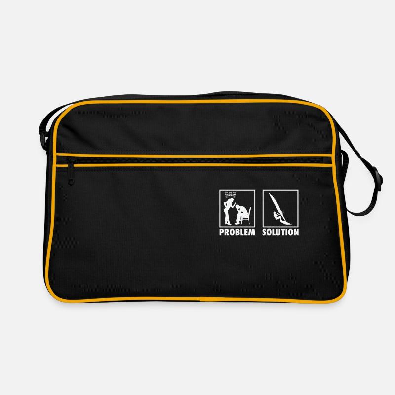 Windsurfing Windsurfer Statement Problem Solution. Retro Bag