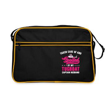Remorqueur gâté Remorqueur Capitaine Mari Voile - Sac Retro - noir/or - Devant