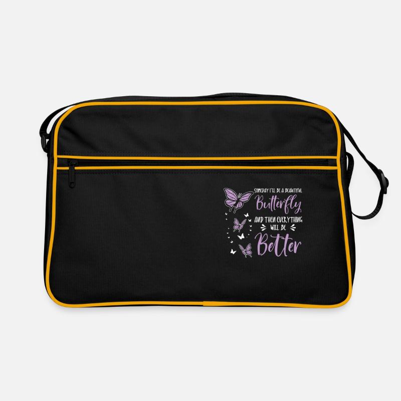 Papillon céleste mystique Sac Retro
