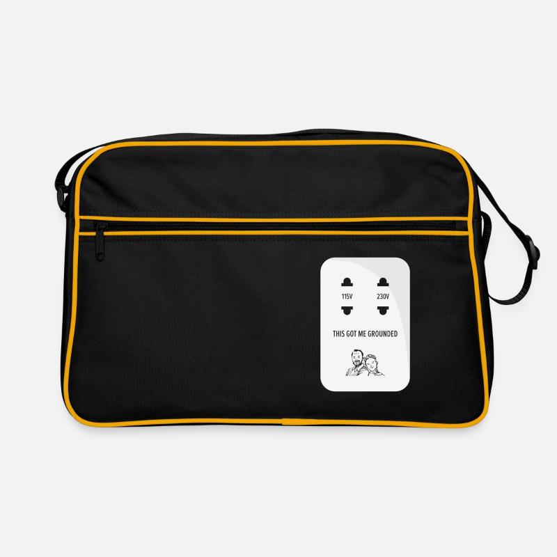 Socket Jokes Grounded Strict Parents Puns Retro Bag